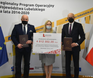 Podpisanie aneksu do umowy ws. budowy Dworca Metropolitalnego w Lublinie