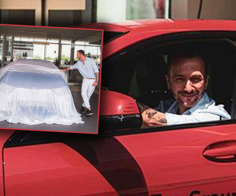 Mariusz Brzozowski odebrał z salonu nowe auto