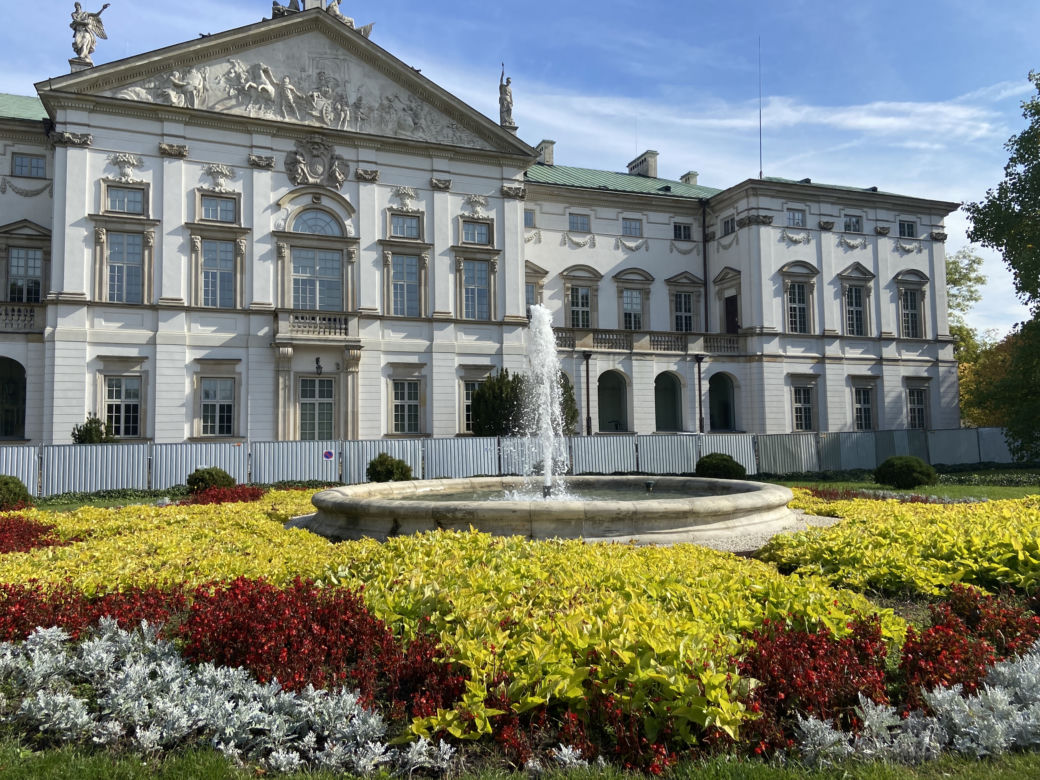 Jesień w Ogrodzie Krasińskich