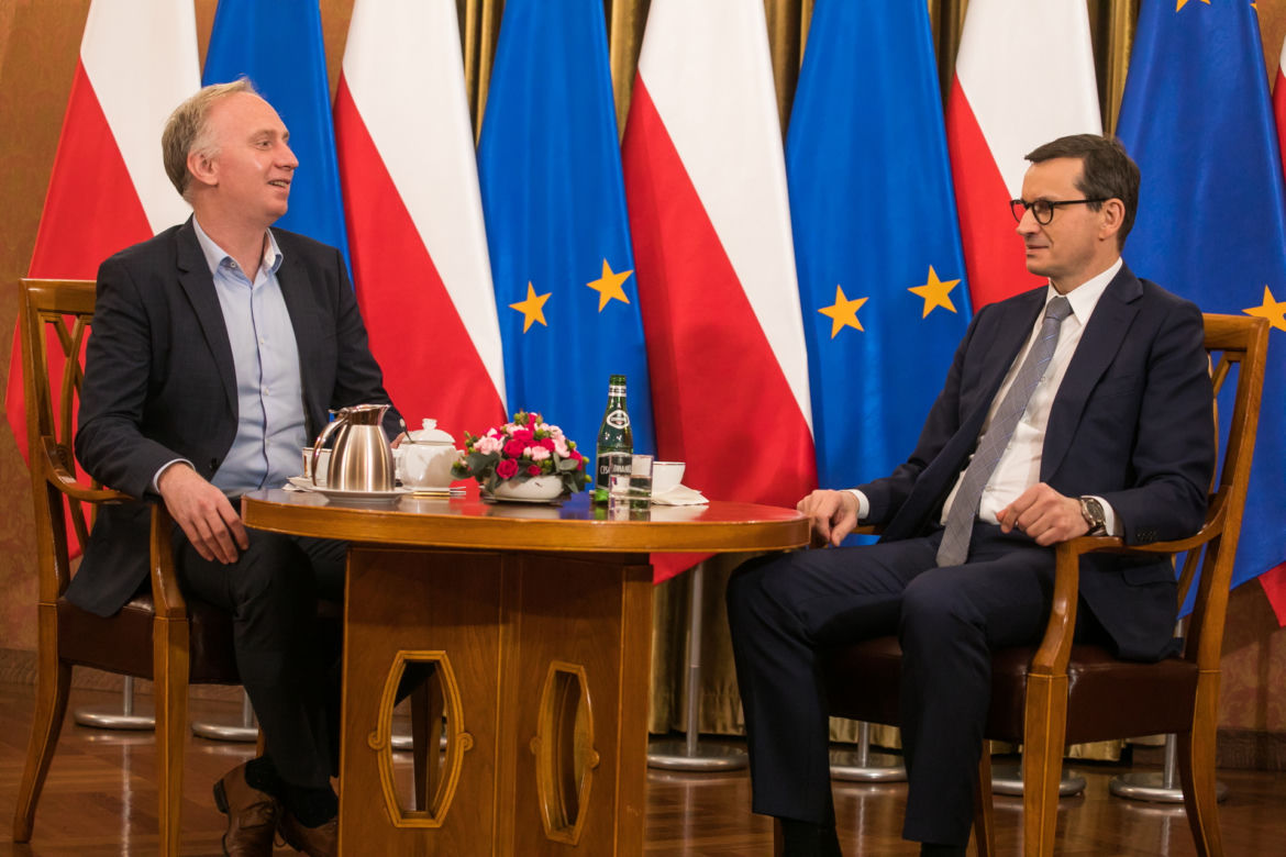 Mateusz Morawiecki o inflacji, kryzysie na granicy i sytuacji pandemicznej 