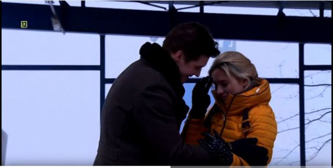 M jak miłość Marcin (Mikołaj Roznerski), Julia (Joanna Kuberska)