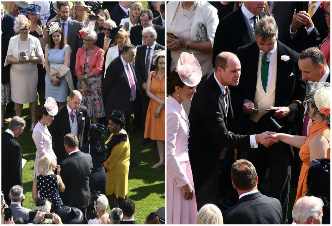 Kate Middleton i książę William na Garden Party