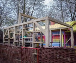Przemyśl. W  lecznicy budują nowy dom dla małpy [GALERIA]
