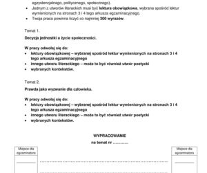 Próbna matura 2026: polski. Arkusze CKE, pytania i odpowiedzi z języka polskiego [4.03.2026]