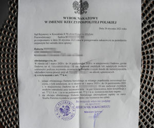 Skazany za kupę kota