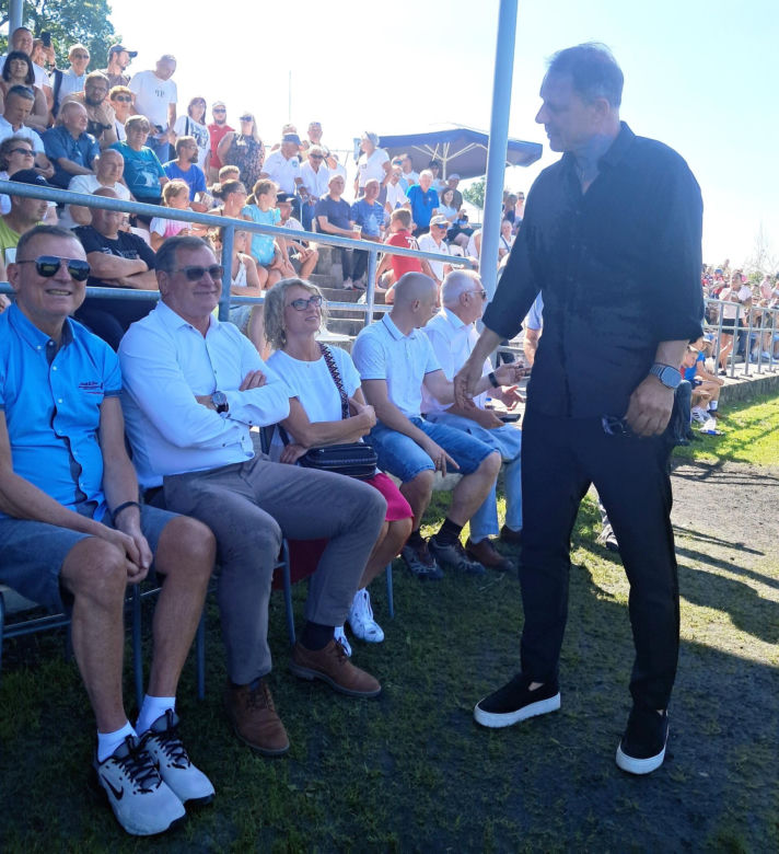 Srebrni z Barcelony zagrali dla Ryszarda Stańka. Legendarny medalista igrzysk walczy z chorobą