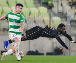 Lechia Gdańsk - Jagiellonia Białystok: Zdjęcia kibiców i zawodników z meczu 24. kolejki PKO BP Ekstraklasy