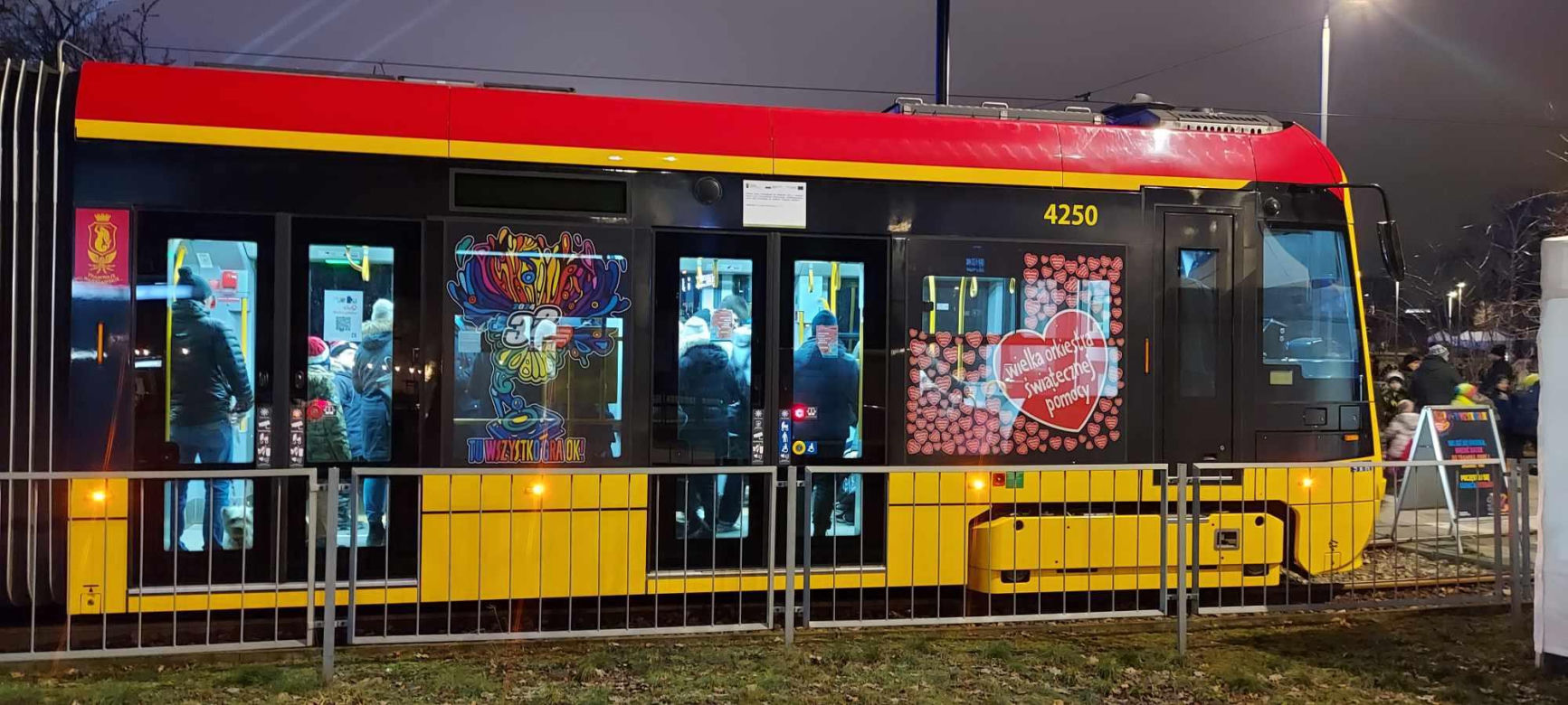 Miasteczko WOŚP pod Stadionem Narodowym 