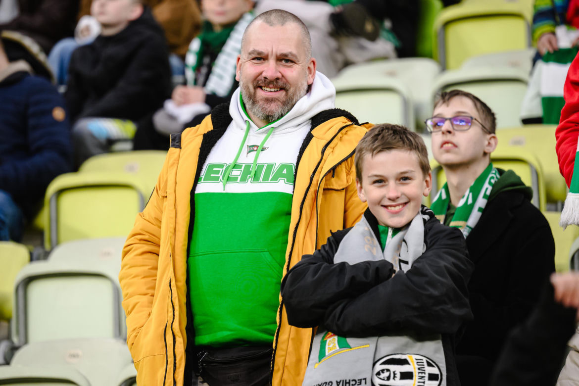 Lechia Gdańsk - Piast Gliwice: Zdjęcia kibiców z meczu 29. kolejki PKO BP Ekstraklasy