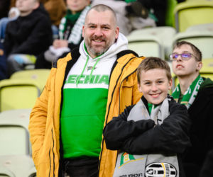 Lechia Gdańsk - Piast Gliwice: Zdjęcia kibiców z meczu 29. kolejki PKO BP Ekstraklasy