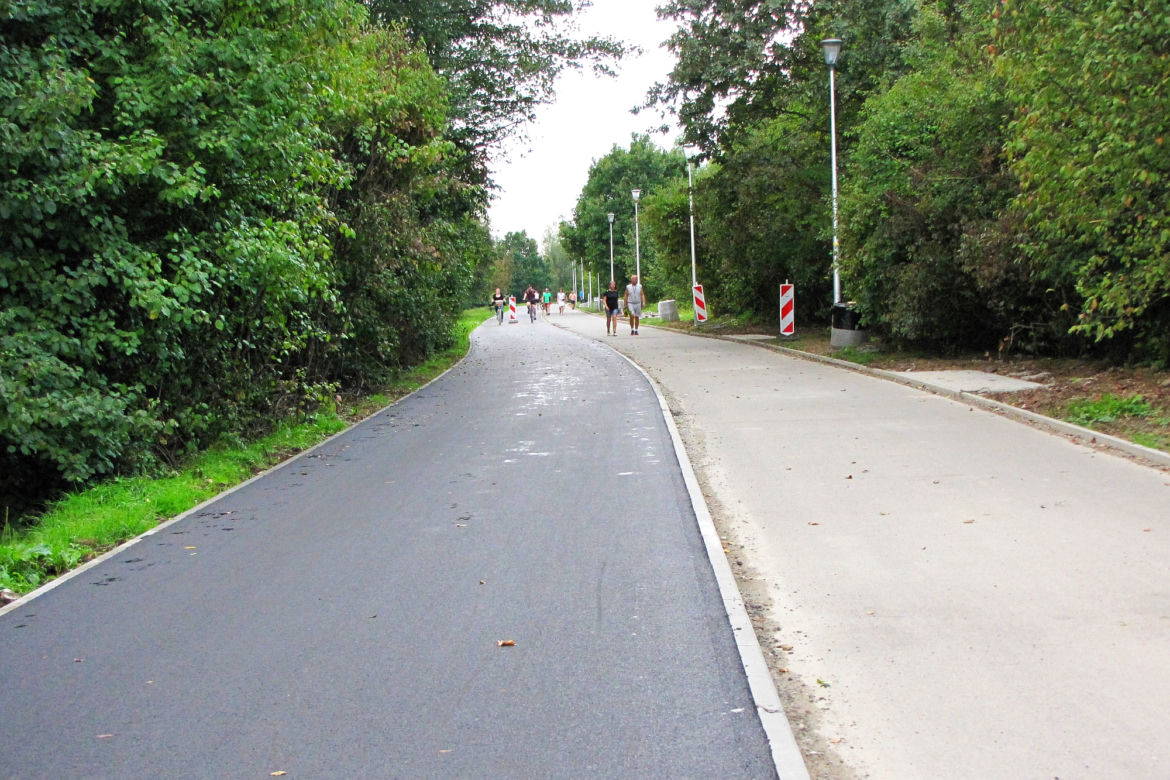 Remont ścieżki na Lisią Górę na finiszu
