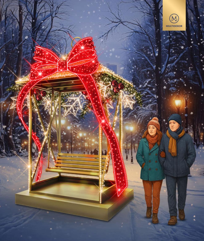 Nowe świąteczne iluminacje w Łomży