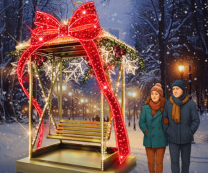 Nowe świąteczne iluminacje w Łomży