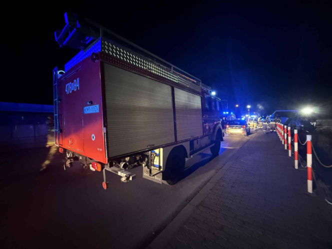 Dramatyczne sceny w Stadnikach. Kierowca busa reanimowany po wypadku