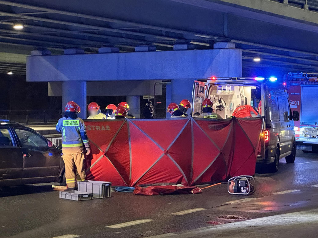 Warszawa. Potrącenie nastolatki na rondo Starzyńskiego