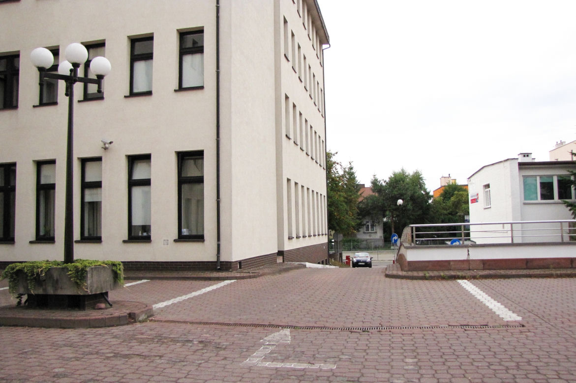 Parking przy ZUS w Rzeszowie nieczynny