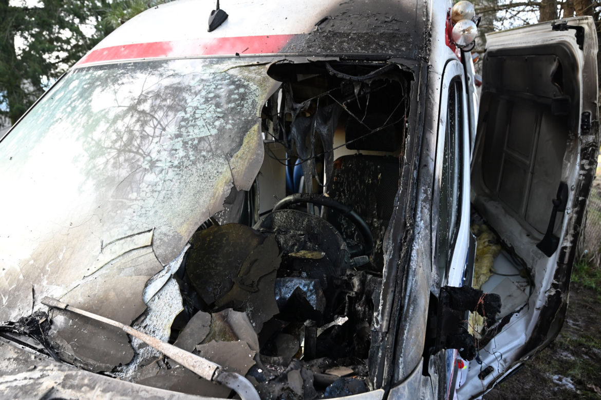 Pan Łukasz stracił swój ambulans