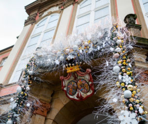 Zamek Książ w świątecznej odsłonie