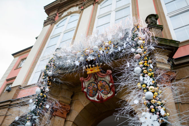 Zamek Książ w świątecznej odsłonie