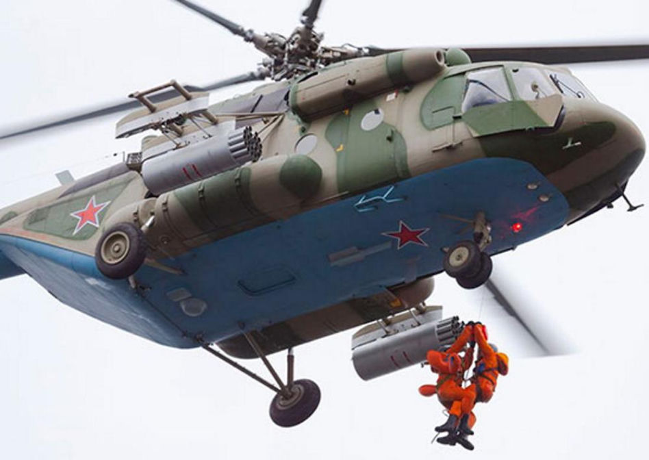 Rosyjski śmigłowiec Mi-8