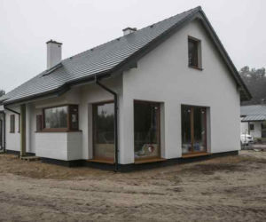 Dom modelowy po zakończeniu budowy
