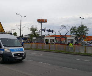 Zderzenie tramwajów na ul. Fordońskiej w Bydgoszczy [ZDJĘCIA]