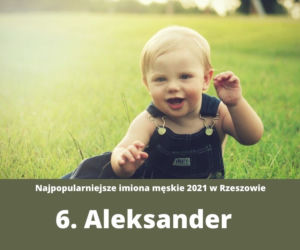 Najpopularniejsze imiona nadawane w Rzeszowie w 2021 roku. USC podsumował ubiegły rok!