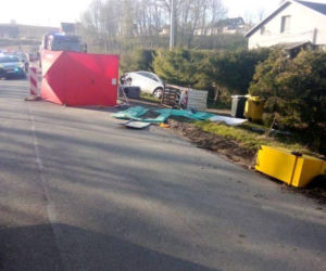 Tragiczny wypadek pod Kościerzyną