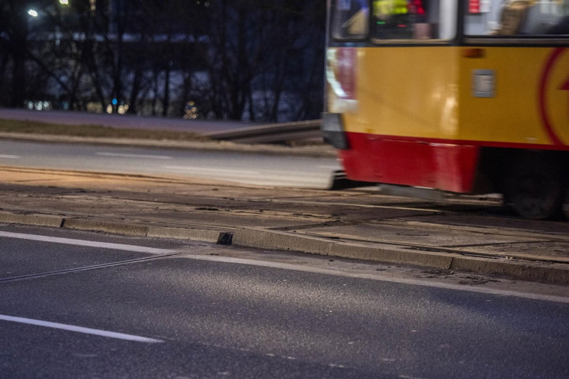 Żoliborz i Bielany odcięte od tramwaju Remont torowiska na wiadukcie 