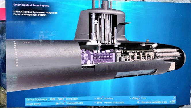 Prezentacja Naval Group na temat okrętu Scorpene dla Polski