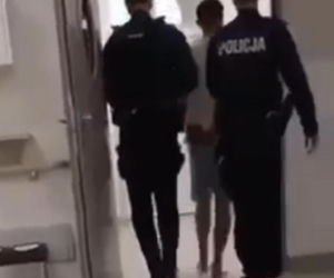 Nagranie po ataku nożownika w Jarosławiu. To on doprowadził do krwawej masakry