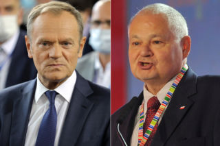 Glapiński bije w Tuska: Chce obalić rząd PiS i wprowadzić euro w Polsce