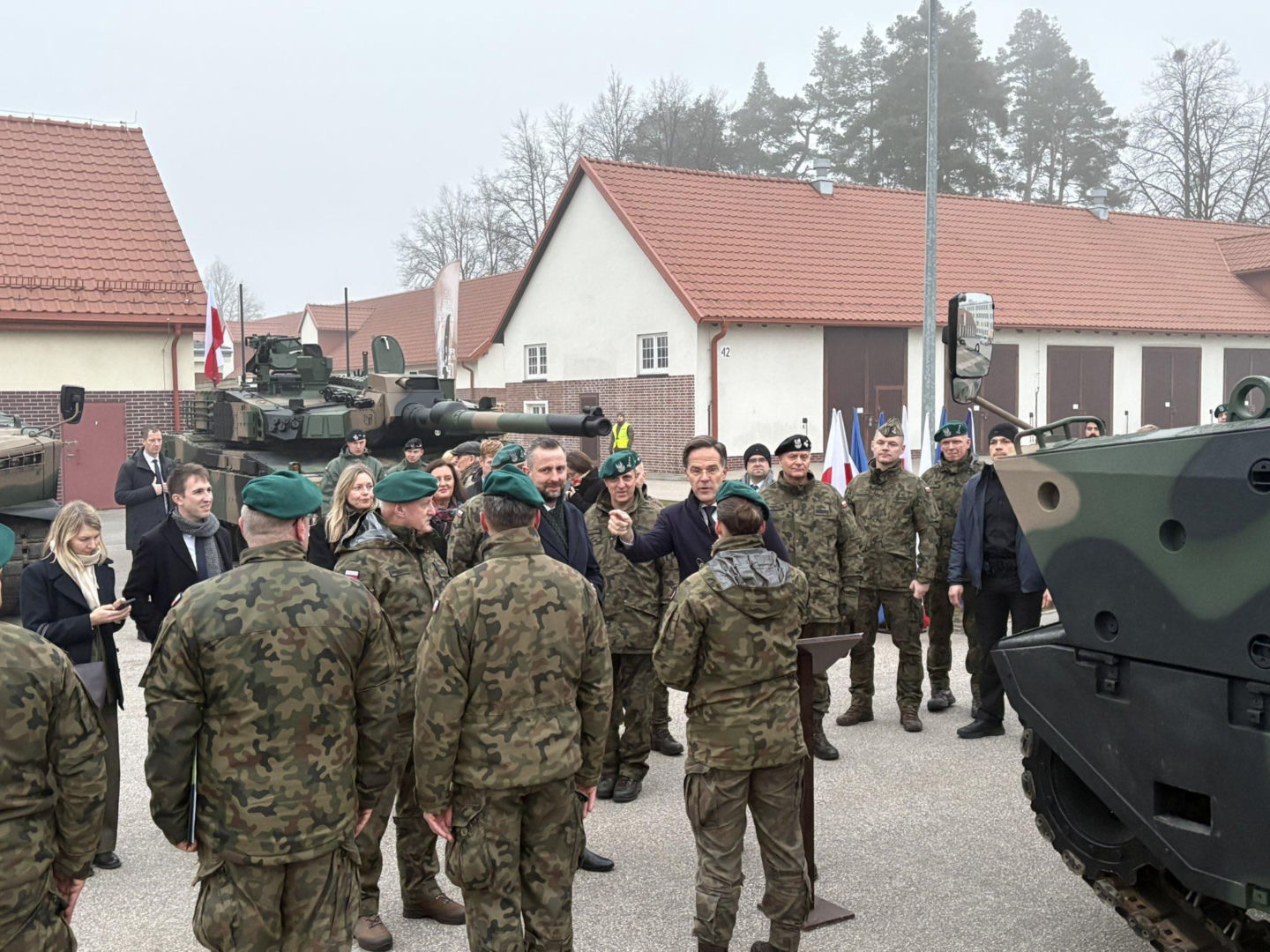 Sekretarz Generalny NATO Mark Rutte w Polsce