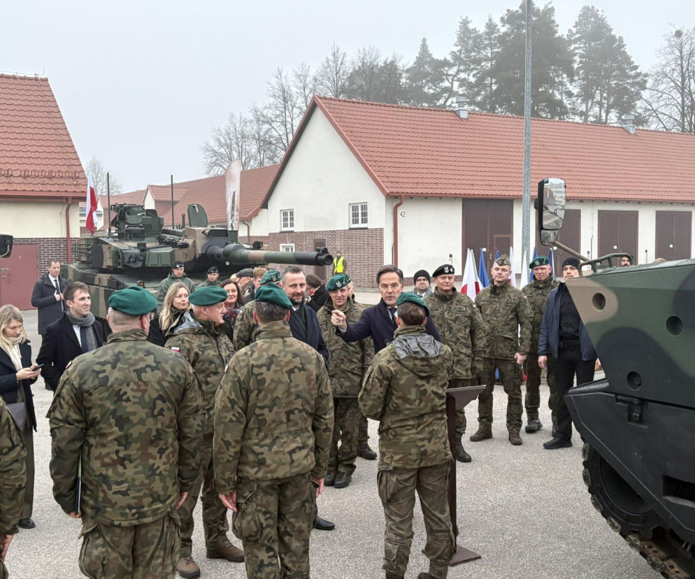 Sekretarz Generalny NATO Mark Rutte w Polsce