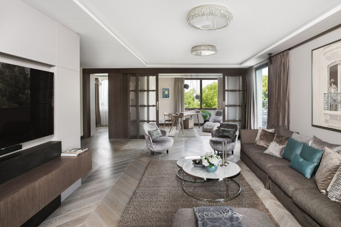 Luksusowy apartament w sercu Warszawy