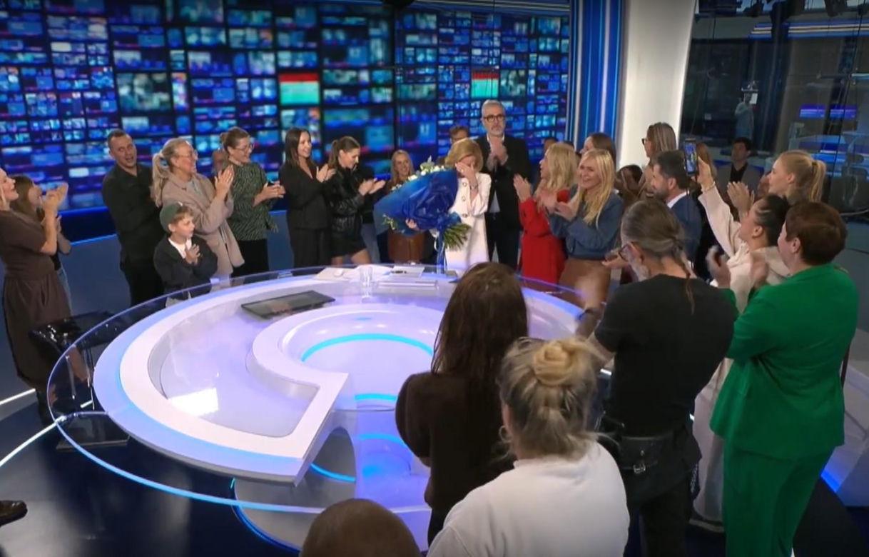 Jolanta Pieńkowska żegna się z TVN