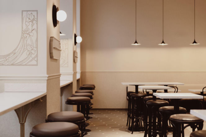 Kulinarna Kamienica  - projekt: Biuro Kreacja i M19 Architekci