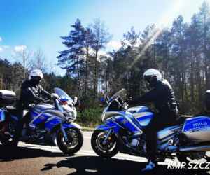 Nowe motocykle Yamaha w szczecińskiej drogówce