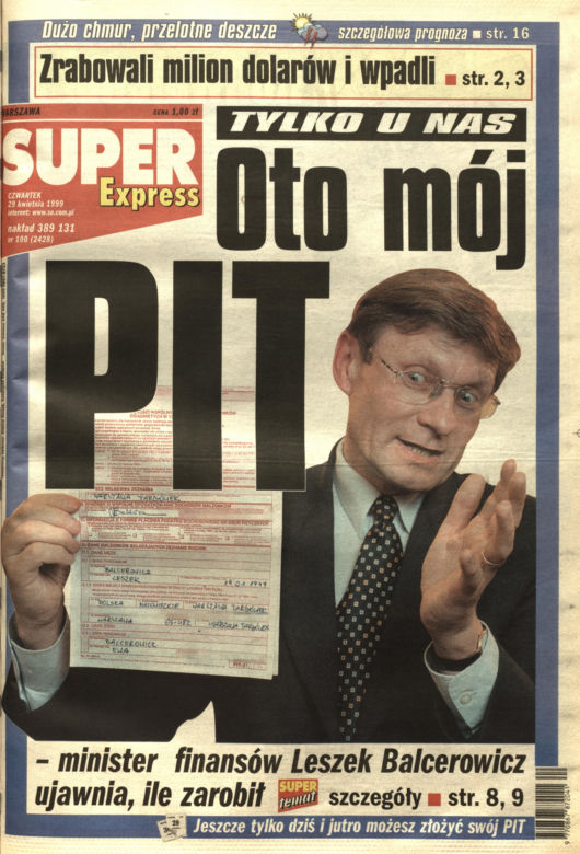 30 lat "Super Expressu" na pamiętnych okładkach!