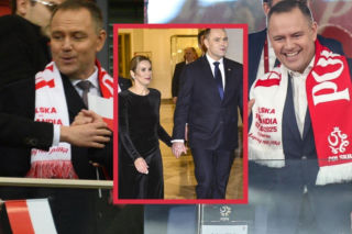 Tak witają Karola Nawrockiego na stadionie, a tak w operze. Miny prezydenta mówią wszystko 