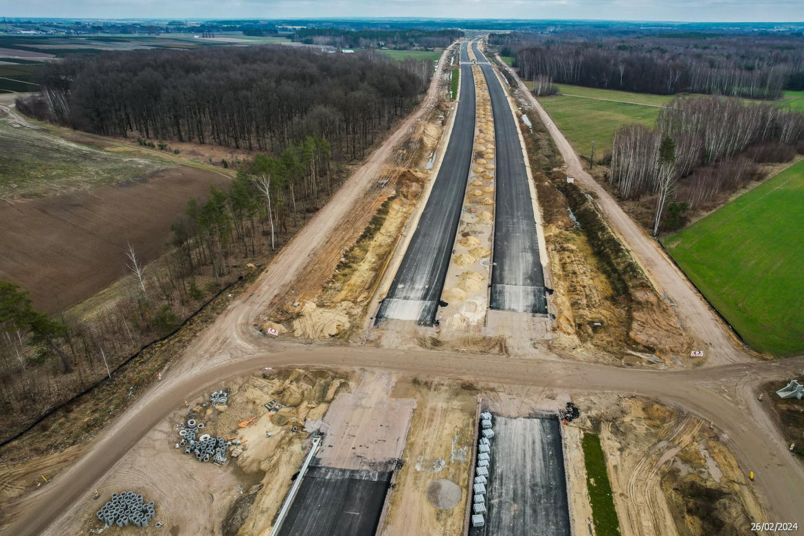 Budowa autostrady A2 Kałuszyn - Groszki