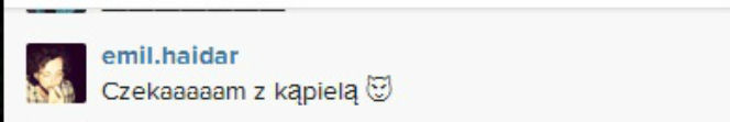 Doda i Emil Haidar podrywają się na Fejsie!