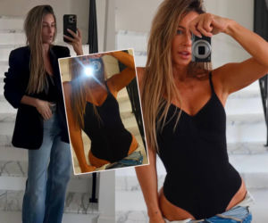 Małgorzata Rozenek-Majdan kusząco zsuwa dżinsy z bioder. Co za zdjęcia! A zaczęło się tak niewinnie