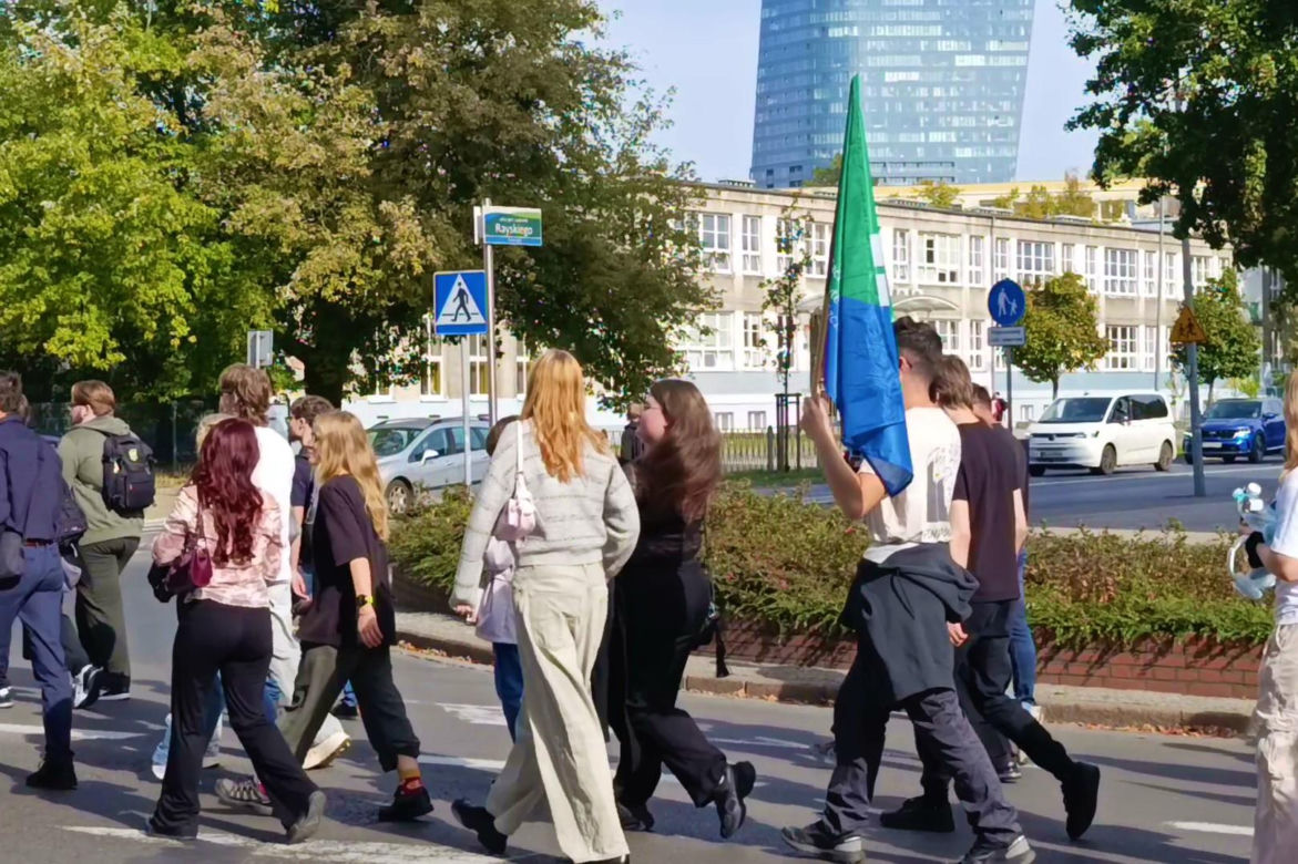 "Spacerek na uniwerek" w Szczecinie