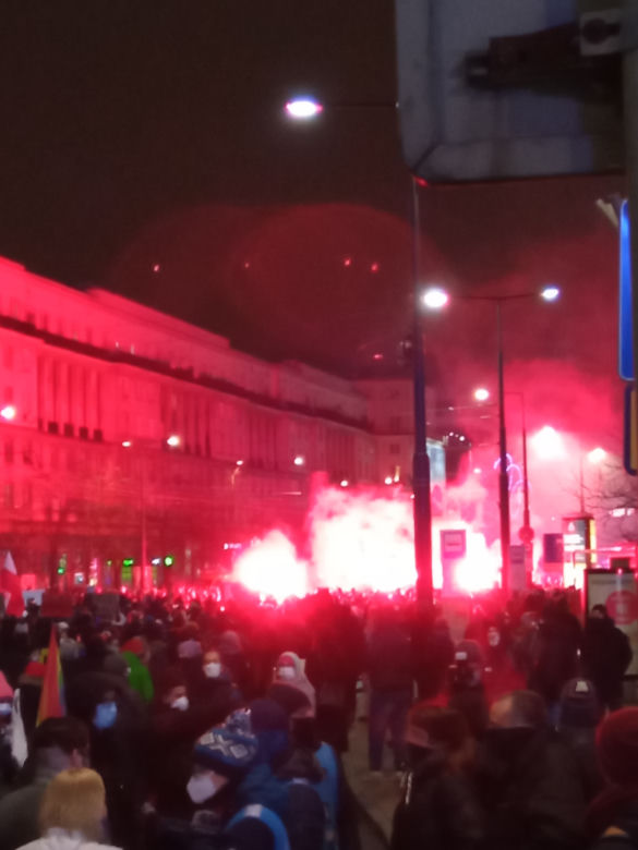 Strajk Kobiet w Warszawie. 29.01.2021
