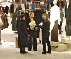 Małgorzata Ostrowska-Królikowska na zakupach