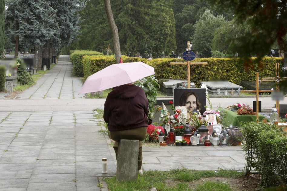 Tak wygląda dziś grób Joanny Kołaczkowskiej