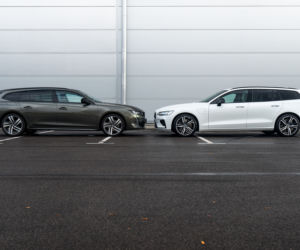 Volvo V60 T8 Twin Engine AWD R-Design AT8 vs. Peugeot 508 SW GT 2.0 BlueHDI 177 KM AT8