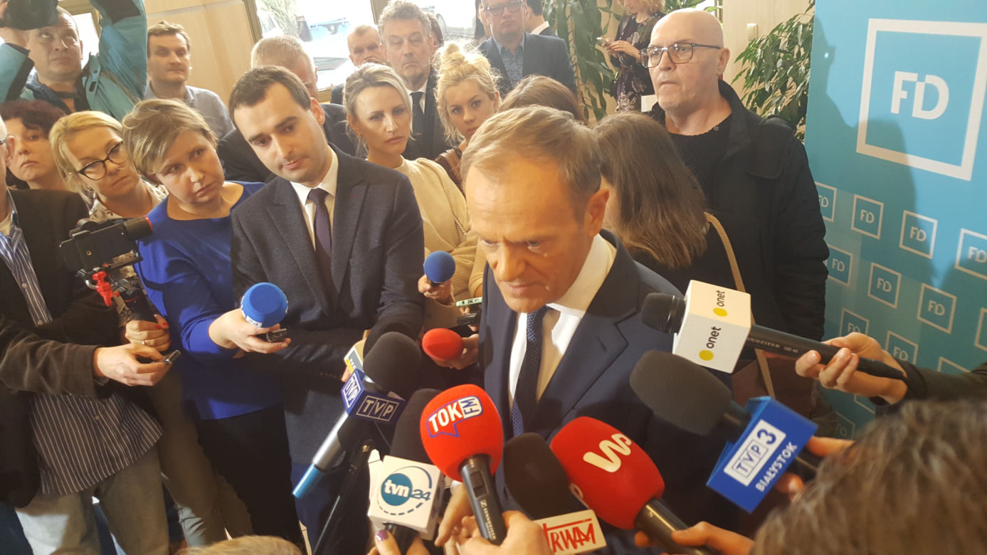 Donald Tusk w Białymstoku. V Festiwal Dyplomatyczny