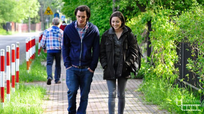 Barwy szczęścia odc. 1202. Bartek (Bartosz Gelner) Marlena (Magdalena Grąziowska)